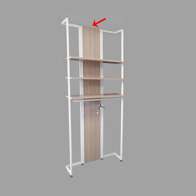 Agosistem Schienale modulo 90 cm pannello Smooth 58,4x240 cm