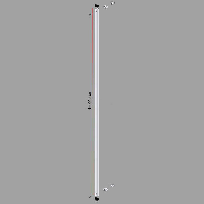 Agosistem Montante Smart H240 con Distanziatore 6 cm