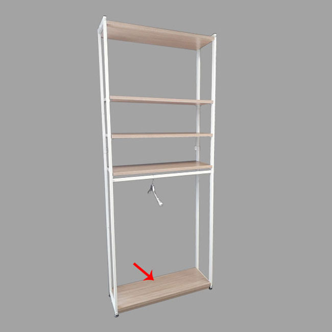 Agosistem Smooth Piano Base Scaffale 58x35 cm