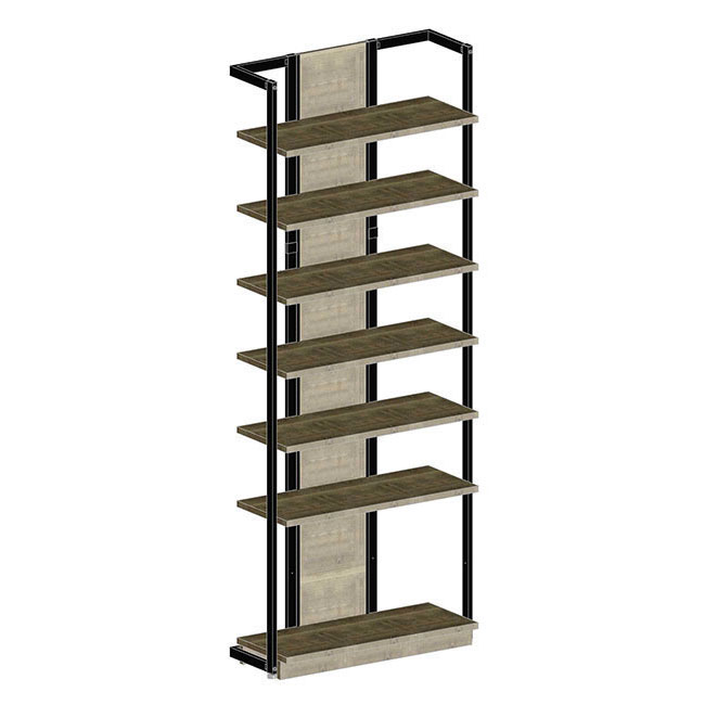 Agosistem Smooth Kit 06 scaffale 94x37xH240 spallette angolo