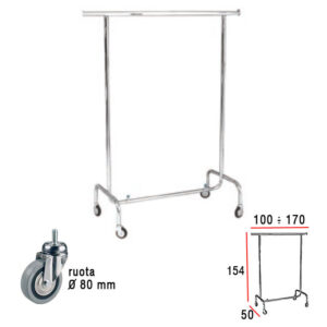 Stender fisso estendibile L100/170 - immagine 2