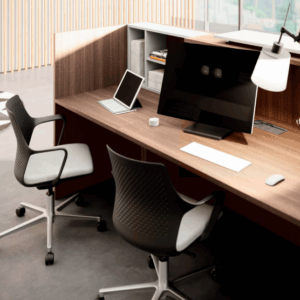 Banco reception Front Office misura 380LX120HX73P - immagine 2