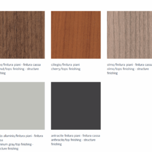 Sala riunioni 4 postazioni completa Tavolo quadrato - immagine 3