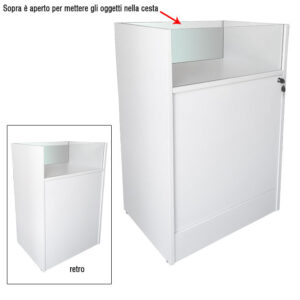 Bancarella sponde vetro