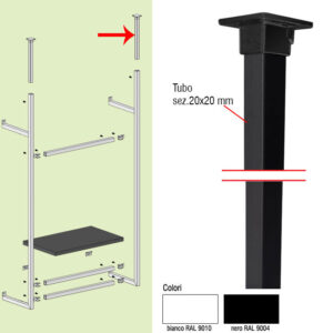 Piedino telescopico UP&DOWN