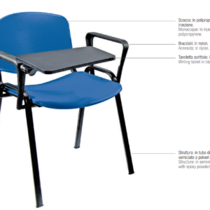Sedia Fissa Clip Made in Italy - immagine 2