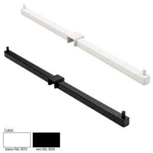 Barra a scavalco per tubi quadri 20X20 - immagine 1